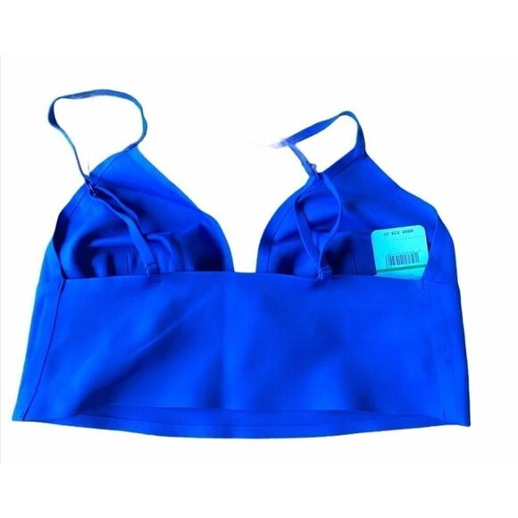 Free People Intimately FP Sage Longline Bralette, Royal Blue | L | NWT - Picture 4 of 6